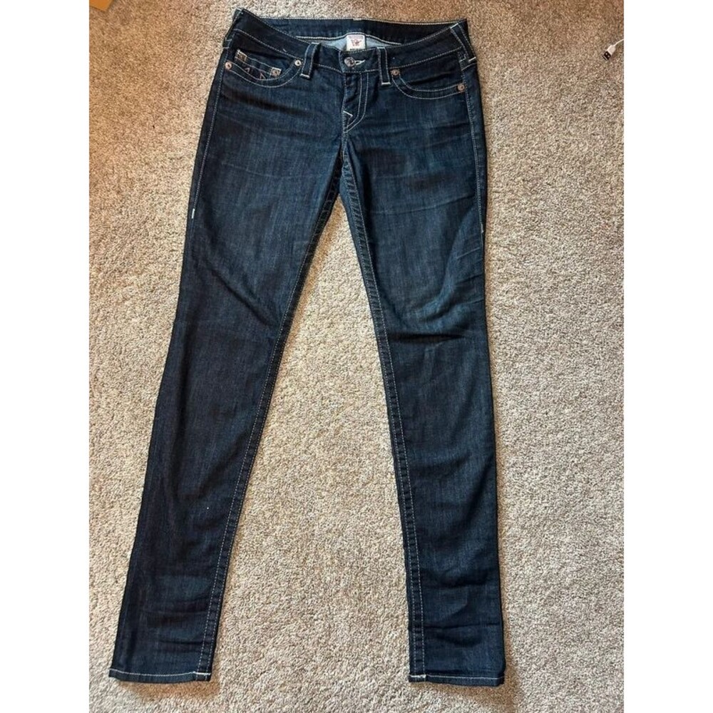 True Religion low rise skinny jeans